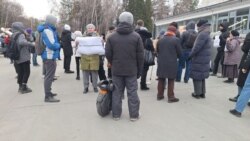 Митинг памяти политзаключенных, Новосибирск, 30 октября 2023 года