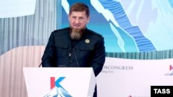 Рамзан Кадыров выступает на Кавказском инвестиционном форуме