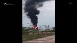 Взрывы на складе боеприпасов в Крыму