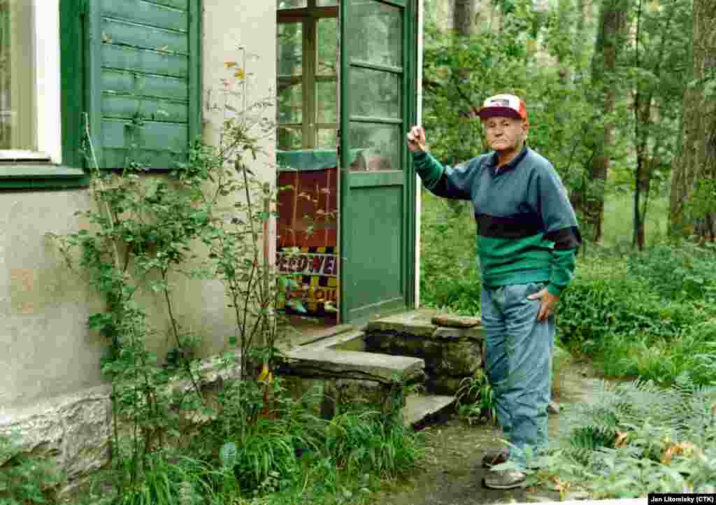 Дом Грабала в Керско. Снимок 1994 года.&nbsp;