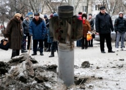 Краматорск, 10 февраля 2015 года. В результате ракетного обстрела города со стороны российских гибридных сил тогда погибли 15 человек и 15 были ранены