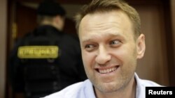 Российский оппозиционный политик Алексей Навальный 