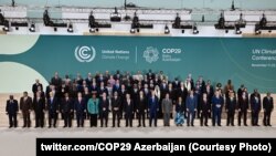 Dünya liderləri COP29 iqlim sammitində