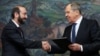 Ararat Mirzoyan və Sergey Lavrov