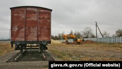 Мемориальный комплекс на железнодорожной станции «Сирень». Архивное фото