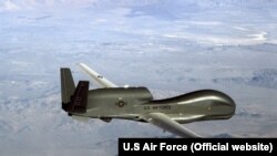 Аппарат беспилотного летательного комплекса ВВС США RQ-4 Global Hawk