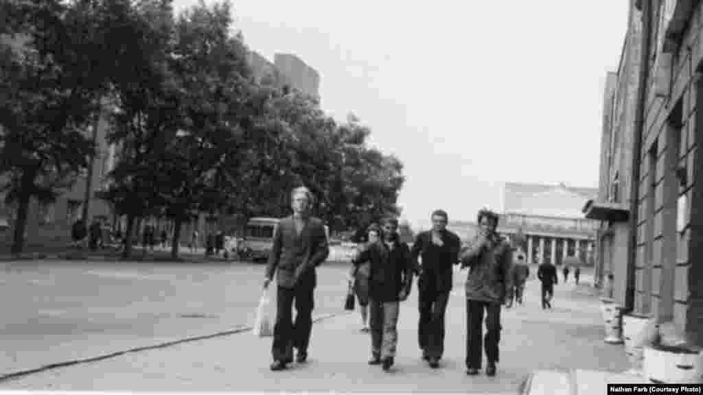 Фотография Натана Фарба, Новосибирск, 1977 год